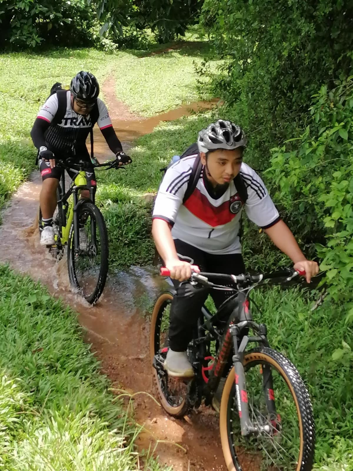 Mountain biking on Panay trails