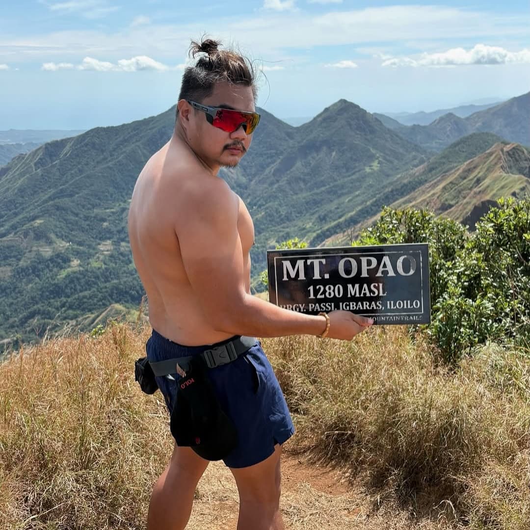 Trail running in Panay Island