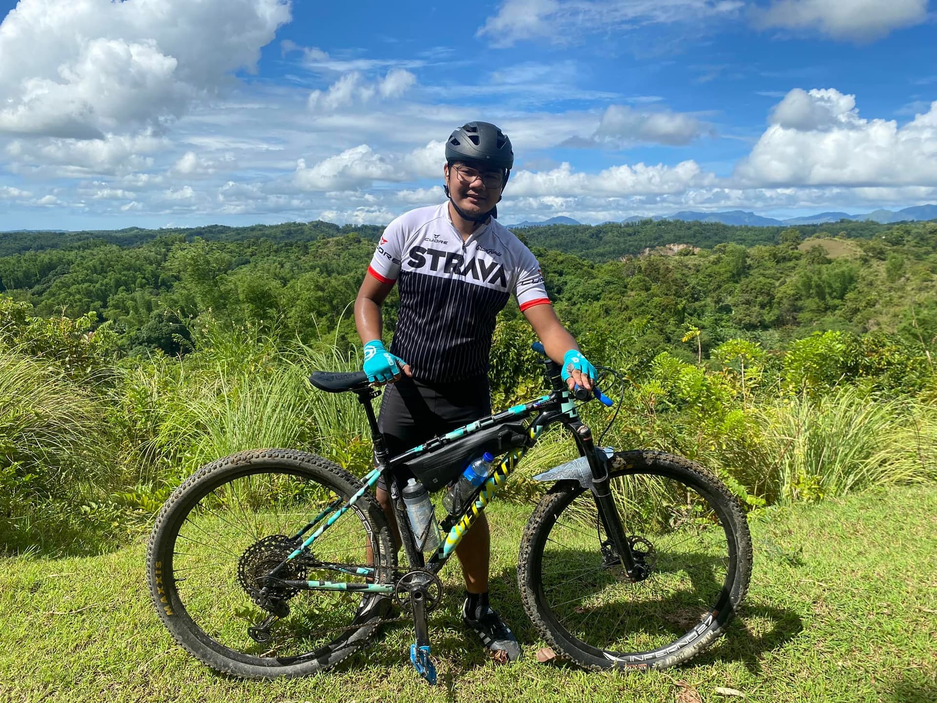 Mountain biking on Panay trails